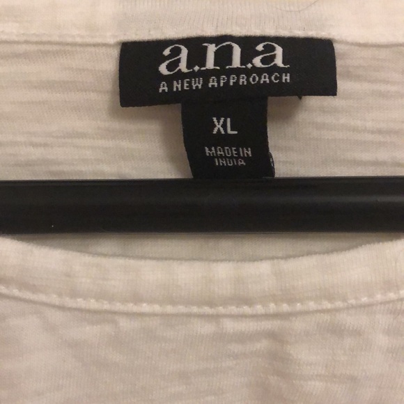 A.n.a Festive Embroidered White Shirt with Pom-Pom Tassels - Picture 4 of 5